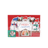 ACTIVE CORP Xmas Card Pop Up - Santa & Snowmans  (20g)