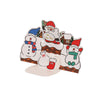 ACTIVE CORP Xmas Card Pop Up - Santa & Snowmans  (20g)