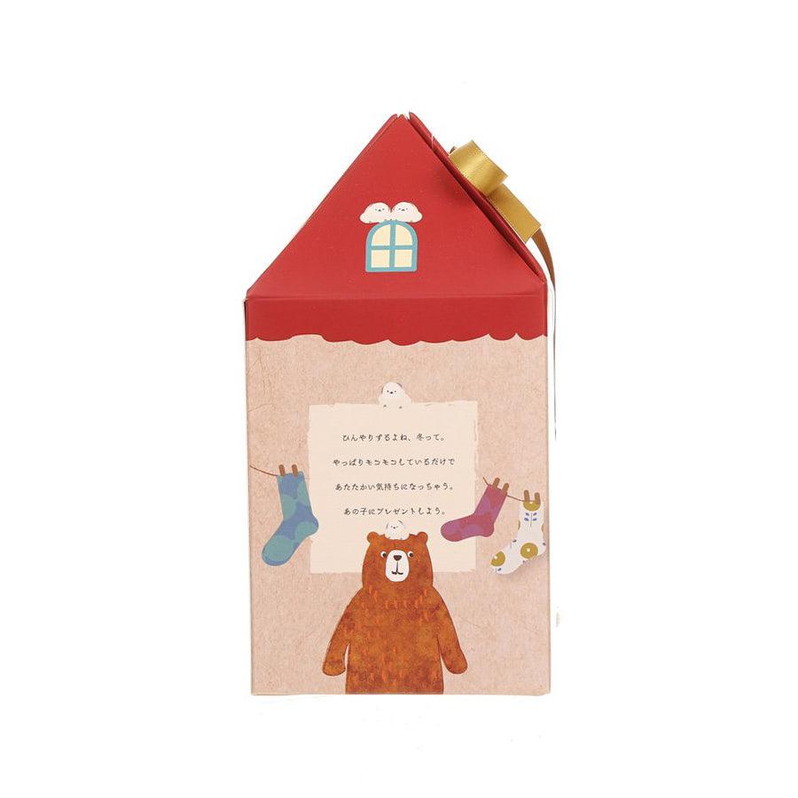 HONYARADOH Home Socks Box - Bear (85g) - LOG-ON