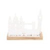 NANKAI TSUSHO Xmas Porcelain Candle Holder - London Skyline (531g) - LOG-ON