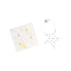 NANKAI TSUSHO Xmas Glass Ornament Star 9.5cm - Dots (38g) - LOG-ON