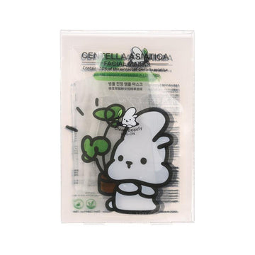 LOG-ON Log-On Centella Asiatica Facial Mask 5'S (130g, 25mL x 5ea) - LOG-ON