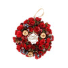 PASEO Xmas Wreath 24cm - Red (250g) - LOG-ON