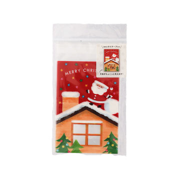 TSUTSUMU Xmas Sealing Bag 13 X 9 cm 8pcs - Red  (14g)