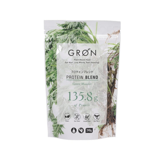 GRON 植物蛋白粉 - 綠纖維 (240g)