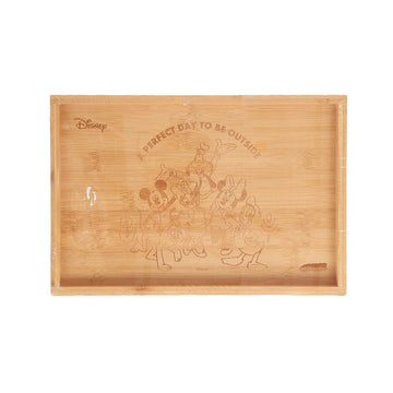 CITYSUPER DISNEY THEMED Bamboo Tray - L - Mickey and Friends