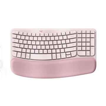 LOGITECH Wave Keys Wireless Keyboard Rose