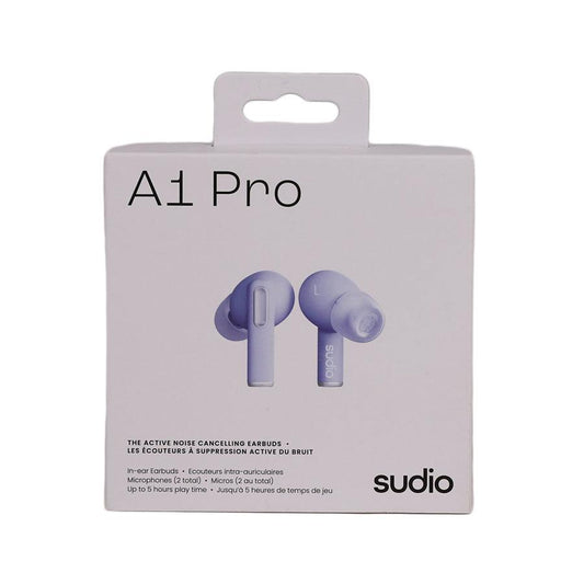 SUDIO A1 Pro True Wireless Earphone Purpl - LOG-ON