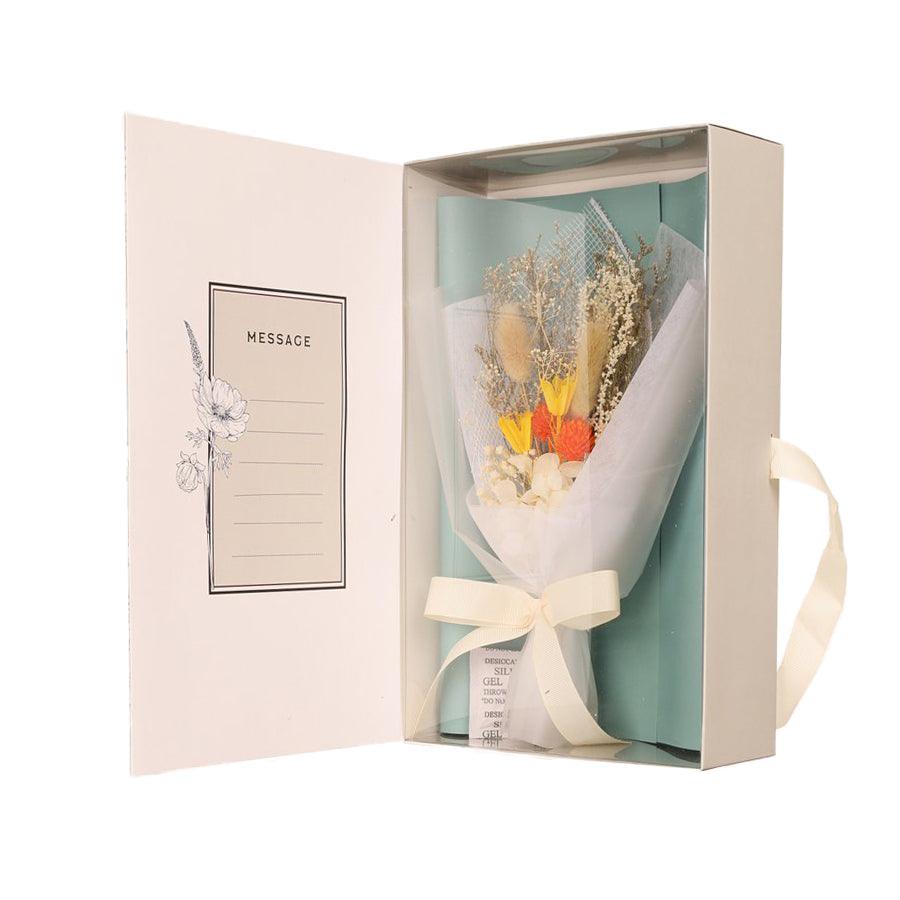 GLOBALARROW Flower Message Bouquet L Yellow (182g) - LOG-ON