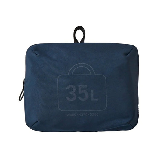 MILESTO 折疊式旅行袋 35L - 深藍色