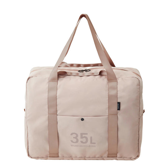 MILESTO 折疊式旅行袋 35L - 米灰色
