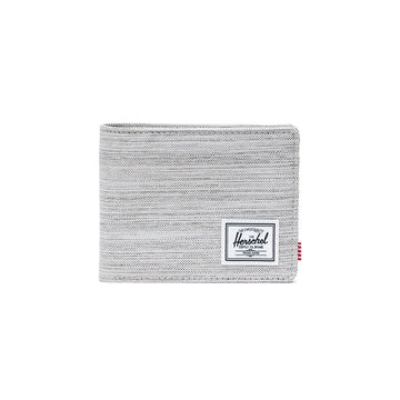 HERSCHEL HSC S124 Roy RFID Wallet - Light Grey Crosshatch