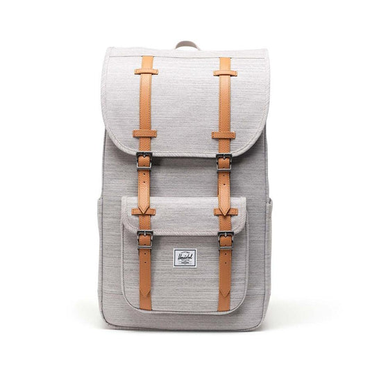 HERSCHEL HSC S124 Little America Backpack-Light Grey Crosshatch - LOG-ON