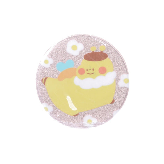 TOYZEROPLUS 吃貨恐龍 馬口鐵徽章