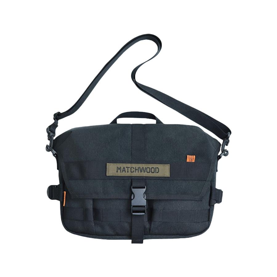 MATCHWOOD Army Messenger Bag - Olive (690g) - LOG-ON