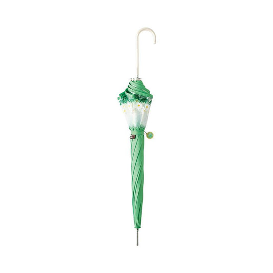 ESTAA Aderia Retro Showa Umbrella Green - LOG-ON