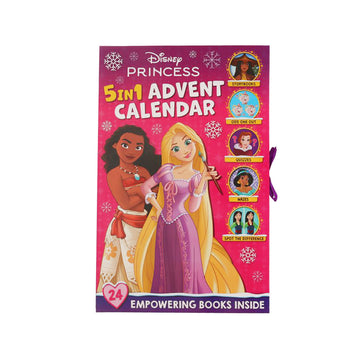 迪士尼 Disney Princess: 5-in-1 Advent Calendar