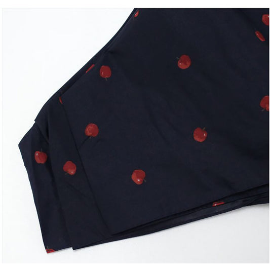 NIFTY COLORS 迷你折傘55CM_蘋果_深藍色 (131g)