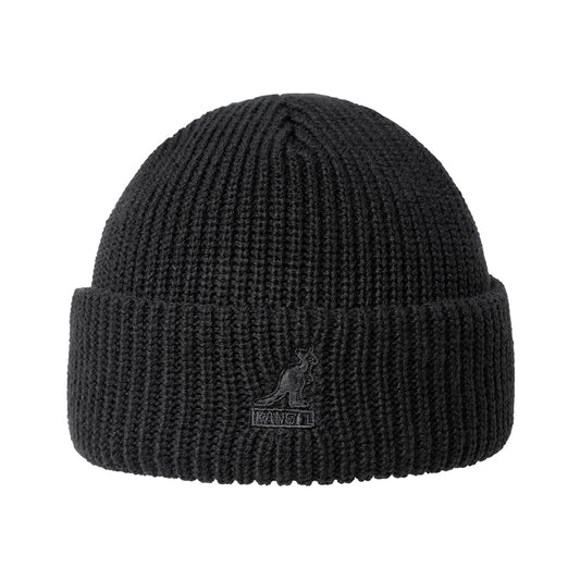 KANGOL CARDINAL 2 WAY BEANIE_BLACK_1SFM