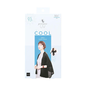 COGIT PRECIOUS防紫外線酷帽披肩-黑色 (145g)