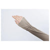 COGIT PRECIOUS SU RIBBED LAYERED ARM COVER-MOCHA GREY  (65g)
