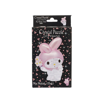 3D CRYSTAL PUZZLE 3D Crystal Puzzle My Melody Flower Pink