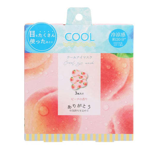 HONYARADOH Cool Eye Mask 3P Peach  (65g)