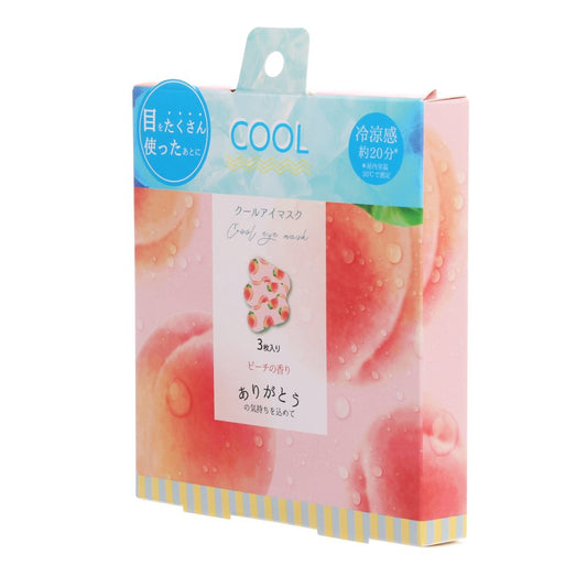 HONYARADOH Cool Eye Mask 3P Peach  (65g)