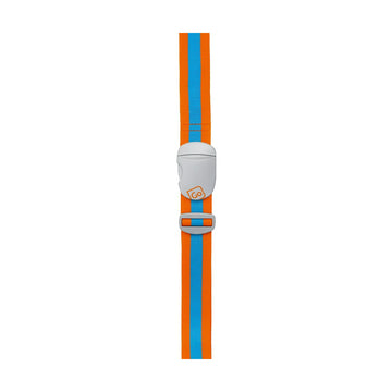 GO TRAVEL Luggage Strap (Blue/Orange)