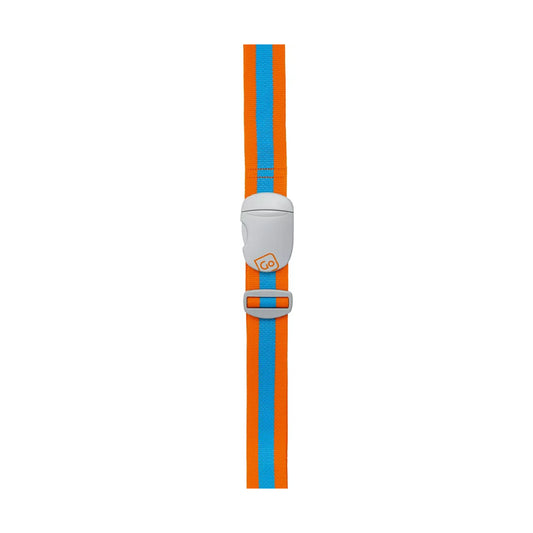 GO TRAVEL Luggage Strap (Blue/Orange)