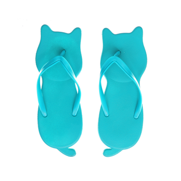 GLOBALARROW Cat Sandals - Turquoise  (334g)