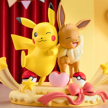 POKEMON Prime Figure - Eevee and Pikachu Party