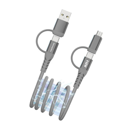 THECOOPIDEA THECOOPIDEA MAG PRO 1.2M 4合1 磁性充電線 灰色