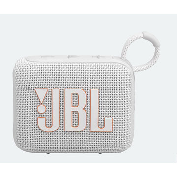 JBL Go 4 Ultra Portable Bluetooth Speaker White