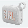 JBL Go 4 Ultra Portable Bluetooth Speaker White