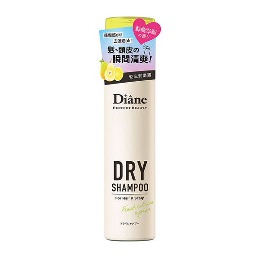 MOIST DIANE Perfect Beauty Dry Shampo Fresh Citrus & Pear  (95g)
