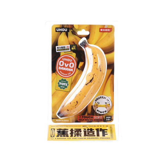 UHOU Stress-Relieving Toy - Ripe Banana