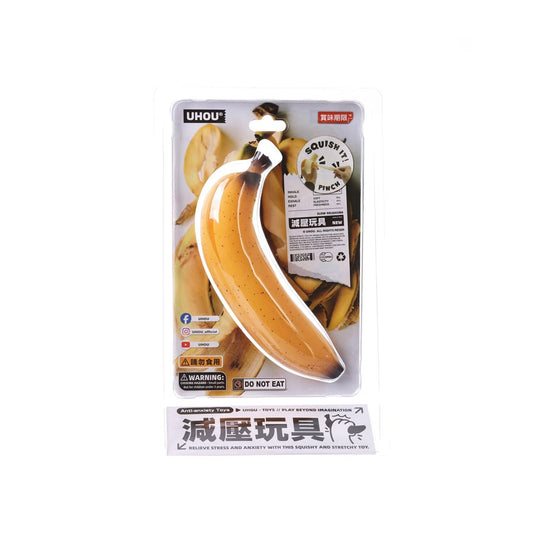 UHOU Stress-Relieving Toy - Peeled Banana
