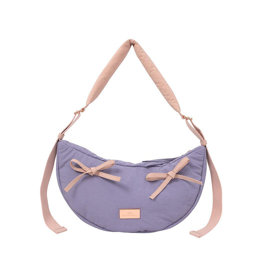 DOUGHNUT Eclair Ribbon Softies Lilac X Pink