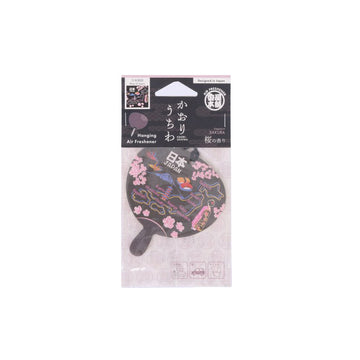 NOL CORPOR Kaori Uchiwa - Air Freshener / Japan Map  (11.5g)