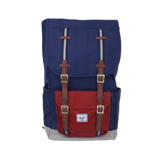 HERSCHEL HSC S324 Little America Backpack-Black Iris/Red Ochre/Twill