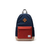 HERSCHEL HSC S324 Heritage Backpack - Black Iris/Red Ochre/Twill