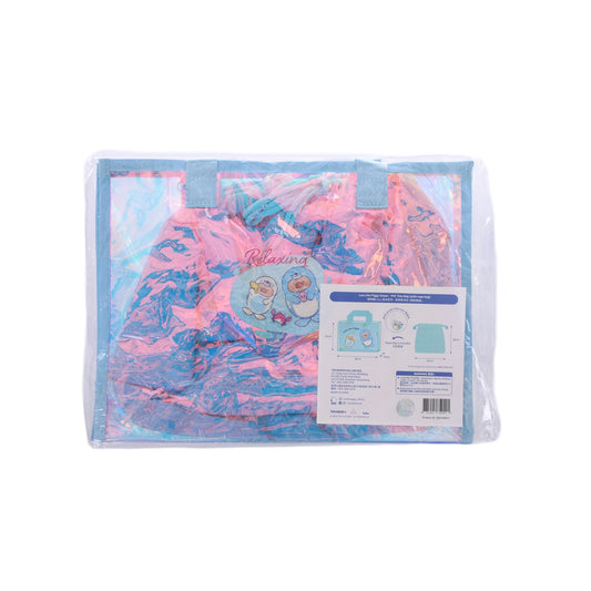 TOYZEROPLUS 罐頭豬LuLu 海洋系列 - 透明果凍包 (連索繩袋)