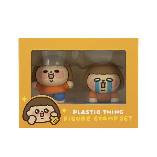PLASTIC THING 印章套裝 (HAPPY & CRY)