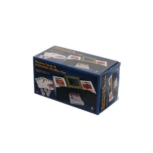 AMBASSADOR ProPoker Card Shuffler&Classic Games Set