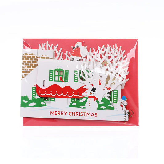 SANRIO Xmas Card POP Up - Santa Claus Is Coming