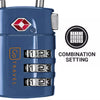 GO TRAVEL TSA Combi Twin Padlocks-360.101