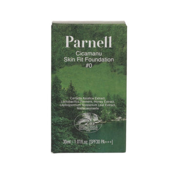 Parnell 積雪草持妝柔霧粉底液0號 瑭瓷白色  (35g)