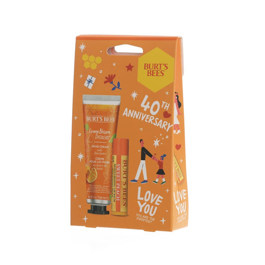 BURTS BEES Burt’s Bees 修護套裝 (香桃潤唇膏 + 橙花開心果潤手霜)