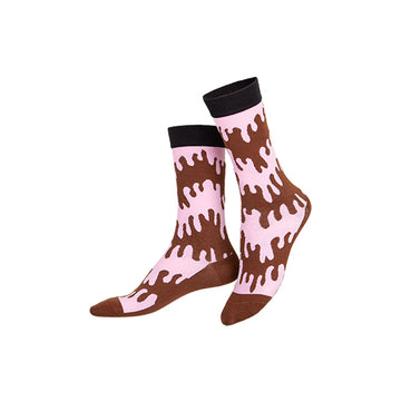 EATMYSOCKS F24 EMS, Socks, Choco Cream